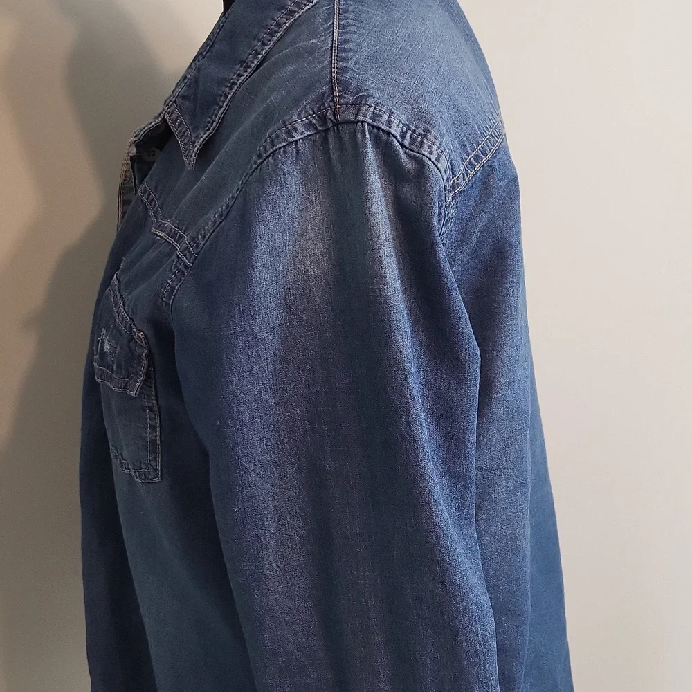 Reitmans denim shirt - Picture 8 of 14